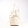 Celine Cabas Phantom Medium Leather Shoulder Bag in White Secondhand