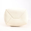 Celine Cabas Phantom Medium Leather Shoulder Bag in White Secondhand