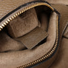 Secondhand Celine Cabas Phantom Small Leather Shoulder Bag in Taupe