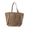 Secondhand Celine Cabas Phantom Small Leather Shoulder Bag in Taupe