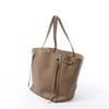 Secondhand Celine Cabas Phantom Small Leather Shoulder Bag in Taupe
