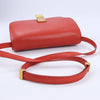CELINE Classic Box Medium Leather Shoulder Bag in Red (Marketplaces) Secondhand