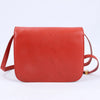 CELINE Classic Box Medium Leather Shoulder Bag in Red (Marketplaces) Secondhand
