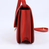 CELINE Classic Box Medium Leather Shoulder Bag in Red (Marketplaces) Secondhand