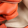 Celine Cabas Phantom Small Leather Shoulder Bag in Orange Secondhand