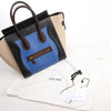 Celine Luggage Mini Leather Handbag in Multicolor Secondhand