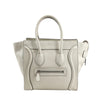 Celine Luggage Micro Leather Handbag in Gray Secondhand