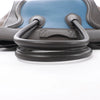 Celine Luggage Micro Leather Handbag in Blue x Black x Taupe Secondhand