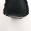 Celine Luggage Micro Leather x Suede Handbag in Black x White Secondhand
