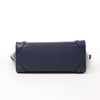CELINE Nano Luggage Leather 2Way Handbag in Navy Blue Secondhand