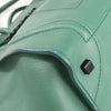 CELINE Luggage Phantom Small Leather Handbag in Green Secondhand