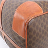 Celine Macadam Boston PVC & Leather Travel Bag in Brown Secondhand