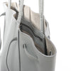 Secondhand Celine Cabas Phantom Small Leather Shoulder Bag in Gray