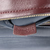 CELINE Trapeze Leather x Suede 2Way Handbag in Navy Blue x Brown x Burgundy Secondhand