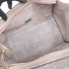 CELINE Trapeze Leather x Suede 2Way Handbag in Gray Secondhand