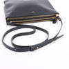 Celine Trio Large Leather Crossbody bag in Black Secondhand