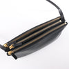 Celine Trio Large Leather Crossbody bag in Black Secondhand