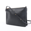 Celine Trio Large Leather Crossbody bag in Black Secondhand