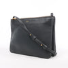 Celine Trio Large Leather Crossbody bag in Gray Secondhand