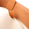 Celine Vertical Cabas Large Canvas x Leather Handbag in Beige Secondhand