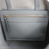 CELINE Cabas Vertical Small Leather 2Way Handbag in Gray Secondhand