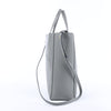 CELINE Cabas Vertical Small Leather 2Way Handbag in Gray Secondhand