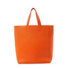 CELINE Cabas Vertical Small Leather 2Way Handbag in Orange Secondhand