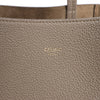 Celine Cabas Phantom Medium Leather Shoulder Bag in Taupe Secondhand