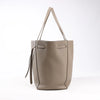 Celine Cabas Phantom Small Leather Shoulder Bag in Taupe Secondhand