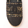 Chanel Metallic Tweed Grosgrain CC Espadrilles in Black x Gold G29762, Size 37 EU Secondhand