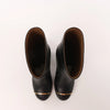 Chanel Coco Mark Leather Boots in Black x Gold G28737, Size 37C EU Secondhand