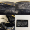 Secondhand Chanel vintage handbag in blue matelassé leather - '10s