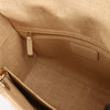 Dior Lady D-Lite Raffia Woven Cannage Embroidered Medium 2Way Handbag in Beige Secondhand