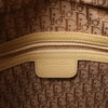 Dior Lady Dior Patent Leather Cannage Large 2Way Handbag in Yellow Secondhand