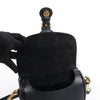 Dior Bobby Small Calfskin Flap Shoulder Bag in Black Secondhand