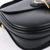 Dior Bobby Medium Calfskin Flap Shoulder Bag in Black Secondhand