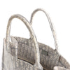 Secondhand Dior Book Tote Large Oblique Canvas Handbag Handbag in Gray
