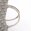 Secondhand Dior Book Tote Large Oblique Canvas Handbag Handbag in Gray