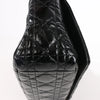 Dior Caro Leather Chain Crossbody Bag in Black Secondhand