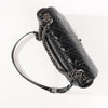 Dior Caro Leather Chain Crossbody Bag in Black Secondhand