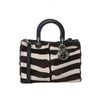 Dior Diorissimo Harako x Leather 2Way Handbag Brown Secondhand