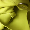 Dior Diorissimo Leather Large 2Way Handbag in Navy Blue x Yellow Secondhand