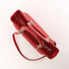Dior Lady Dior Leather Cannage Large 2Way Handbag in Red Secondhand