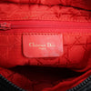 Dior Lady Dior Cannage Nylon Handbag in Black Secondhand