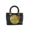 Dior Lady Dior Medium Swords Motherpeace Tarot 2Way Handbag in Black Secondhand