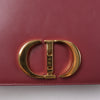 Dior Montaigne 30 Leather Crossbody bag in Pink Secondhand