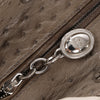 Dior Lady Dior Ostrich Large 2Way Handbag in Brown Secondhand