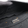 Dior Saddle Classic Bag Canvas Shoulder Bag in Black Secondhand