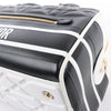 Dior Large Dior Vibe Zip Bowling Bag in Black x White Secondhand
