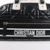 Dior Large Dior Vibe Zip Bowling Bag in Black x White Secondhand